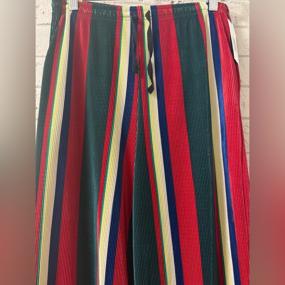 Urban Outfitters Striped Multicolor Wide-Leg Pants. Medium. NWOT - Picture 3 of 10